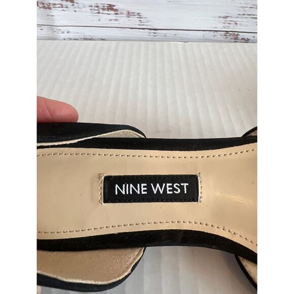 Nine West Starship D'Orsay ballet flats Black Size 6M - Picture 6 of 10